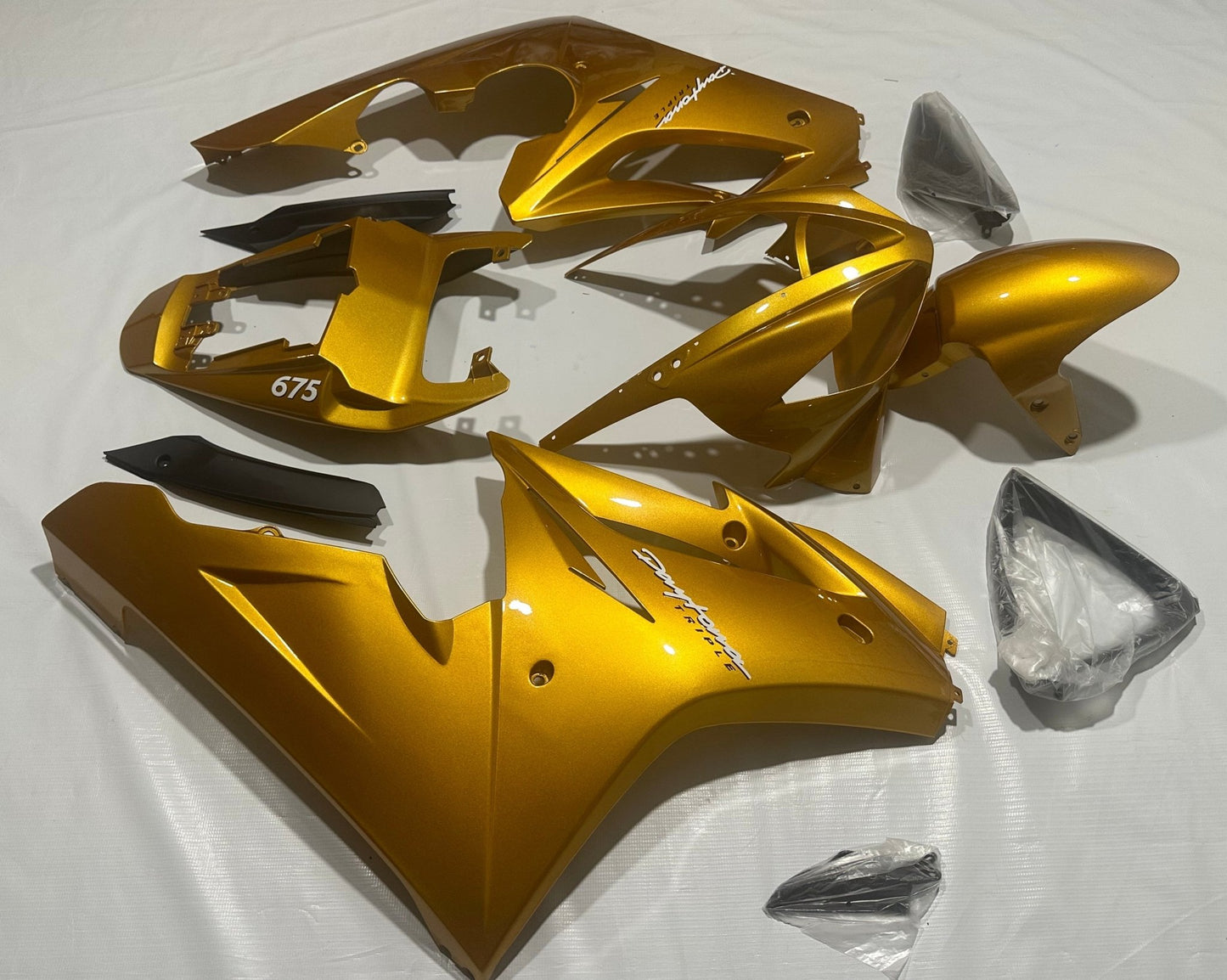Triumph Daytona 675 Fairings (2006-2008) Metallic Gold at KingsMotorcycleFairings.com