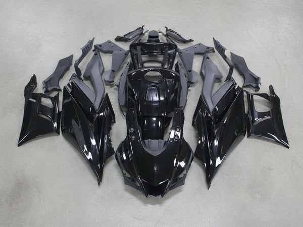 YAMAHA R3 FAIRINGS (2022-2024) BLACK at KingsMotorcycleFairings.com