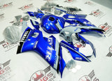 YAMAHA R6 Fairing Kit (2017-2022) Blue, White, Light Gray at KingsMotorcycleFairings.com