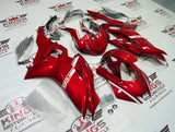 YAMAHA YZF-R6 Fairings (2017-2022) Red, White from KingsMotorcycleFairings.com