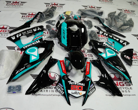 YAMAHA R7 FAIRINGS (2021-2024) Black, Blue, White Petronas at KingsMotorcycleFairings.com
