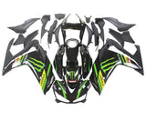 YAMAHA YZF-R3 Fairings (2015-2018) Black, Green, Monster Energy at KingsMotorcycleFairings.com