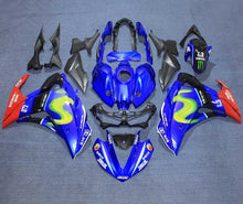 YAMAHA YZF-R3 Fairings (2015-2018) Blue, Red Eneos at KingsMotorcycleFairings.com