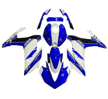 YAMAHA R3 Fairings (2015-2018) Blue, White Stripe at KingsMotorcycleFairings.com