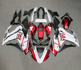 Yamaha YZF-R3 (2015-2018) Candy Red, White Fiat Fairings