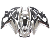 YAMAHA R3 Fairings (2015-2018) Gray, Black, Red at KingsMotorcycleFairings.com