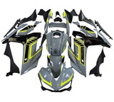 YAMAHA R3 Fairings (2015-2018) Gray, Yellow, Black at KingsMotorcycleFairings.com