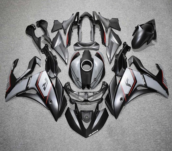 YAMAHA YZF-R3 Fairings (2015-2018) Matte Black, Gray, Red at KingsMotorcycleFairings.com