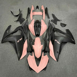 YAMAHA R3 Fairings (2015-2018) Matte Pink, Matte Black at KingsMotorcycleFairings.com