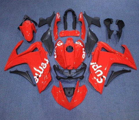 YAMAHA YZF-R3 Fairings (2015-2018) Red, White Supreme at KingsMotorcycleFairings.com