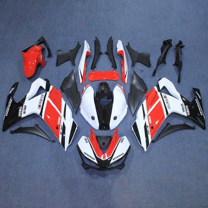 YAMAHA R3 Fairings (2015-2018) Red, White, Black at KingsMotorcycleFairings.com