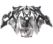 YAMAHA R3 Fairings (2015-2018) Silver, Black Fiat at KingsMotorcycleFairings.com