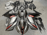 YAMAHA R3 Fairings (2015-2018) Silver, Black, Red at KingsMotorcycleFairings.com