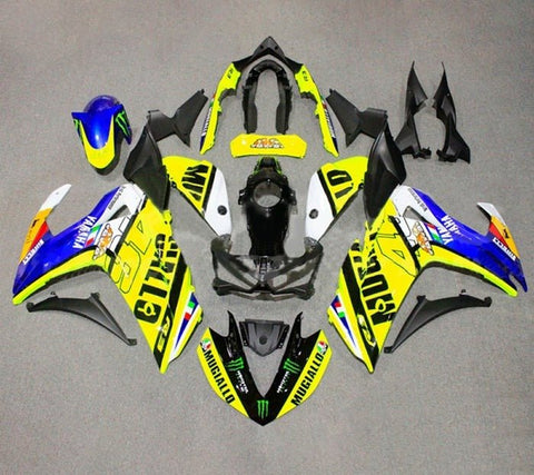 YAMAHA YZF-R3 Fairings (2015-2018) Yellow Mugiallo at KingsMotorcycleFairings.com