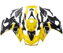 YAMAHA R3 Fairings (2015-2018) Yellow, Black, White Stripe at KingsMotorcycleFairings.com