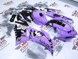 YAMAHA YZF-R3 Fairings (2022-2024) Purple Kuromi at KingsMotorcycleFairings.com