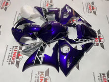 YAMAHA YZF-R6 Fairings (2005) Purple, Black, White at KingsMotorcycleFairings.com