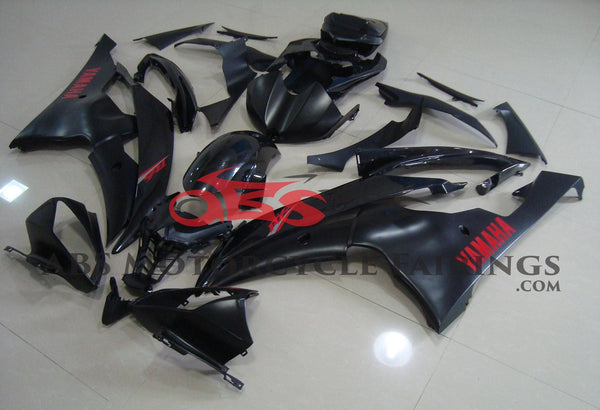 YAMAHA YZF-R6 (2008-2016) MATTE BLACK, GLOSS BLACK, RED, SILVER FAIRINGS at KingsMotorcycleFairings.com  