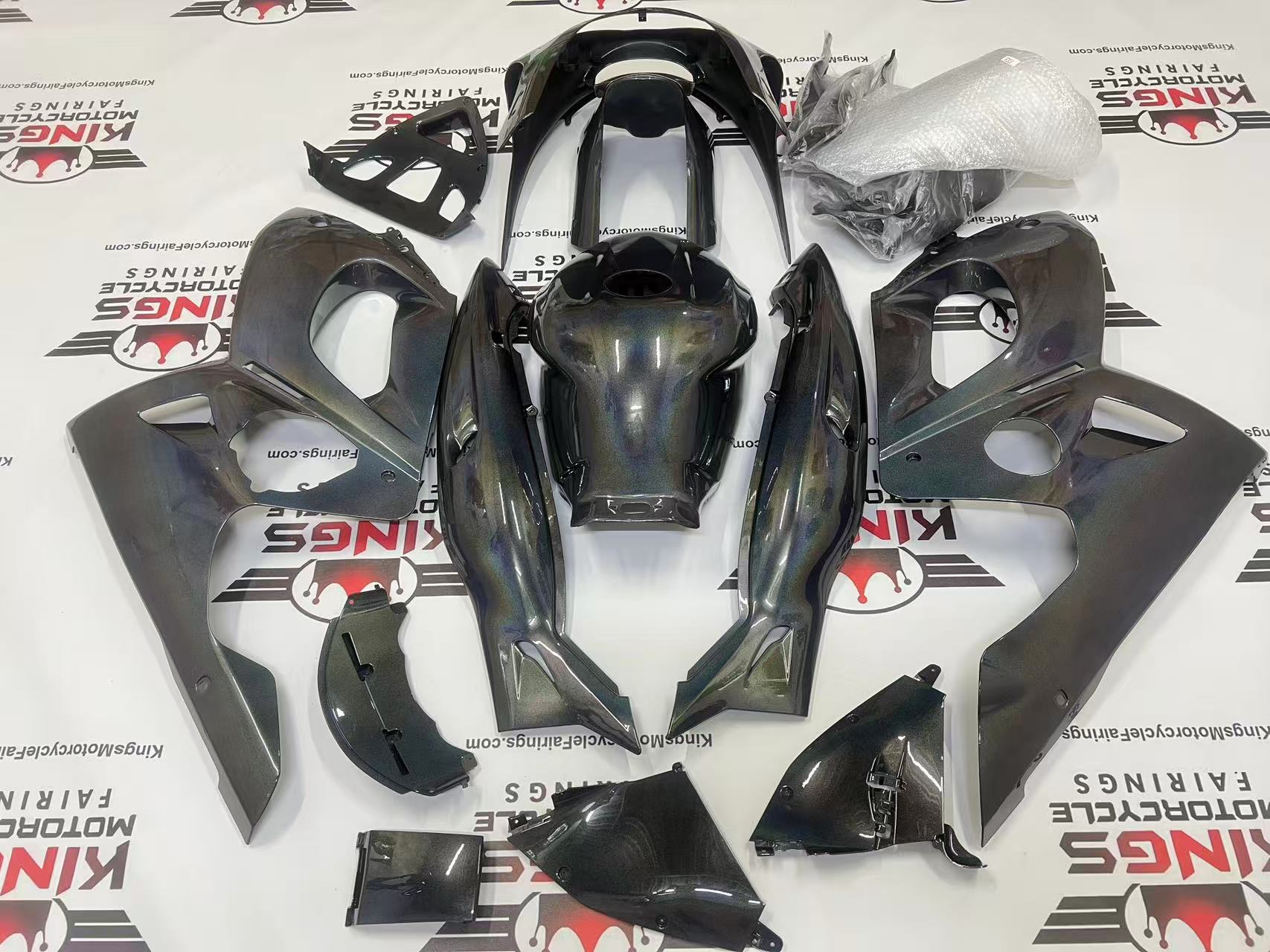 YAMAHA YZF600R Fairing Kit (1998-2007)  Rainbow Glitter Holographic at KingsMotorcycleFairings.com