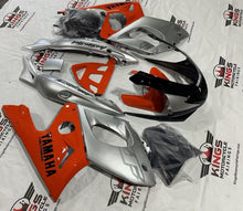 YAMAHA YZF600R Fairing Kit (1998-2007) Silver, Orange, Black at KingsMotorcycleFairings.com