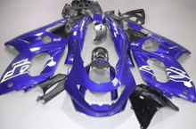 YAMAHA YZF600R Fairing Parts (1998-2007) Blue Gloss, White at KingsMotorcycleFairings.com