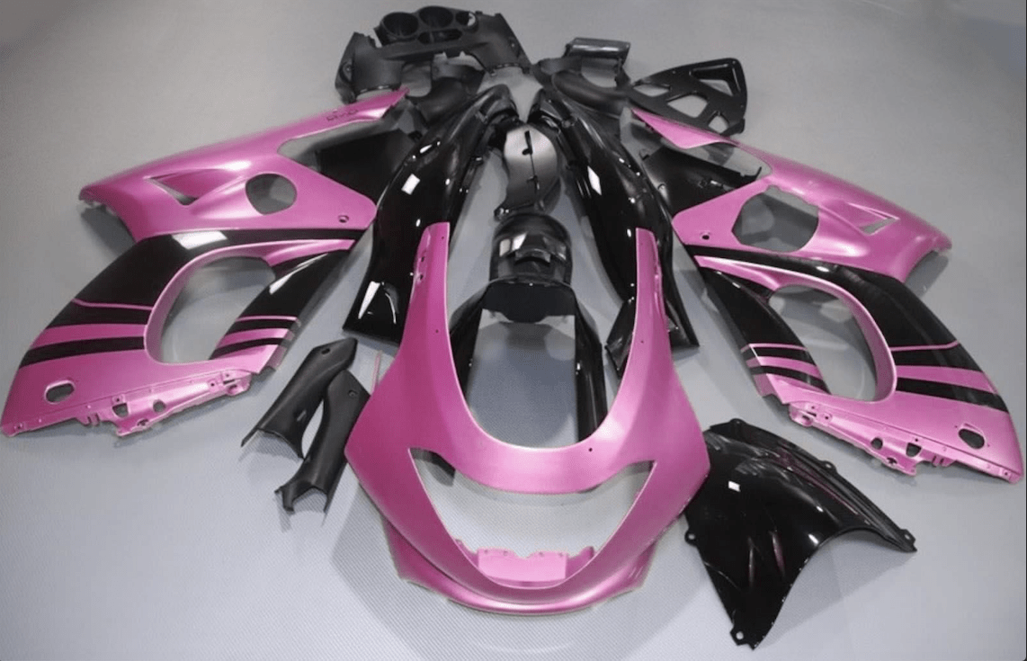 YAMAHA YZF600R Fairings (1998-2007) Pink, Black at KingsMotorcycleFairings.com