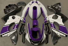 YAMAHA YZF600R Fairings (1998-2007) White, Purple, Black at KingsMotorcycleFairings.com