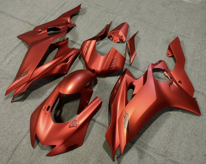 YAMAHA R6 (2017-2022) Matte Red Fairings at KingsMotorcycleFairings.com
