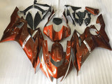 YAMAHA R6 (2017-2022) Orange & White Fairings at KingsMotorcycleFairings.com
