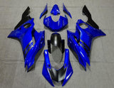 YAMAHA R6 Fairings (2017-2022) Blue, Matte Black at KingsMotorcycleFairings.com