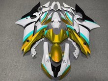 YAMAHA R6 Fairings (2017-2022) White, Gold, Turquoise Blue, Black at KingsMotorcycleFairings.com