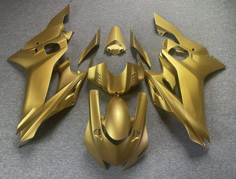 YAMAHA YZF-R6 (2017-2022) Matte Gold Fairings at KingsMotorcycleFairings.com