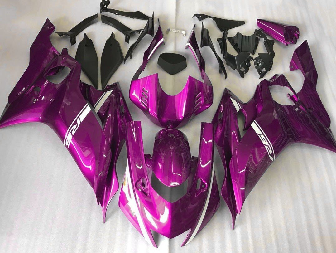 YAMAHA YZF-R6 (2017-2022) Pink & White Fairings at KingsMotorcycleFairings.com