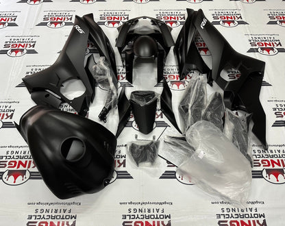 YAMAHA YZF-R6 Fairings (2017-2022) Matte Black at KingsMotorcycleFairings.com