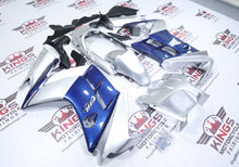Yamaha FJR1300 Fairing Kit (2001-2006) Navy Blue, Silver at KingsMotorcycleFairings.com