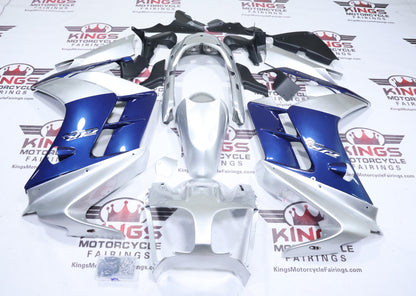 Yamaha FJR1300 Fairing Set (2001-2006) Navy Blue, Silver at KingsMotorcycleFairings.com