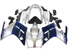 Yamaha FJR1300 Fairings (2013-2015) Dark Blue, Silver at KingsMotorcycleFairings.com