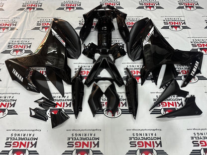 Yamaha FZ6R Fairing Set (2009-2015) Black at KingsMotorcycleFairings.com