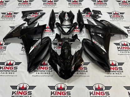 Yamaha FZ6R Fairings (2009-2015) Black at KingsMotorcycleFairings.com