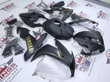 Yamaha R1 Fairing Kit (2004-2006) Flat Black, Flat Gold at KingsMotorcycleFairings.com