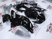 Yamaha R1 Fairings (2000-2001) Black, White from KingsMotorcycleFairings.com
