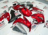 Yamaha R1 Fairings (2004-2006) Candy Red, Black at KingsMotorcycleFairings.com