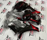 Yamaha R1 set Fairings (2015-2019) Black, Red Stripe at KingsMotorcycleFairings.com.JPG