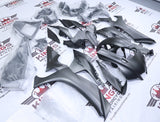 Yamaha R1 Fairings (2020-2025) Matte Gray Graphite, Black at KingsMotorcycleFairings.com