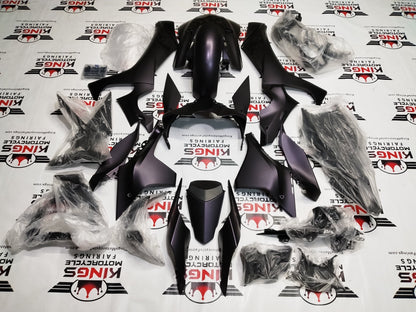 Yamaha R1 Fairings (2020-2025) Matte Purple, Black Chameleon at KingsMotorcycleFairings.com