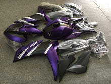 Yamaha R25 Fairings (2015-2018) Matte Purple, Black, White at KingsMotorcycleFairings.com