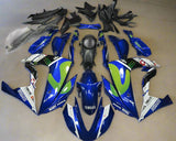 Yamaha R25 Fairings (2015-2018) Blue, White, Green at KingsMotorcycleFairings.com