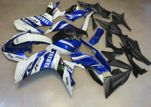 Yamaha R25 Fairing kit (2015-2018) White, Blue at KingsMotorcycleFairings.com