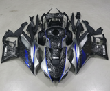 Yamaha R3 Fairing Pieces (2022-2024) Forged Carbon Fiber Style, Silver, Blue, White at KingsMotorcycleFairings.com