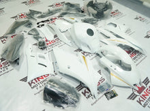 Yamaha R3 Fairing Set (2022-2024) White, Gold at KingsMotorcycleFairings.com
